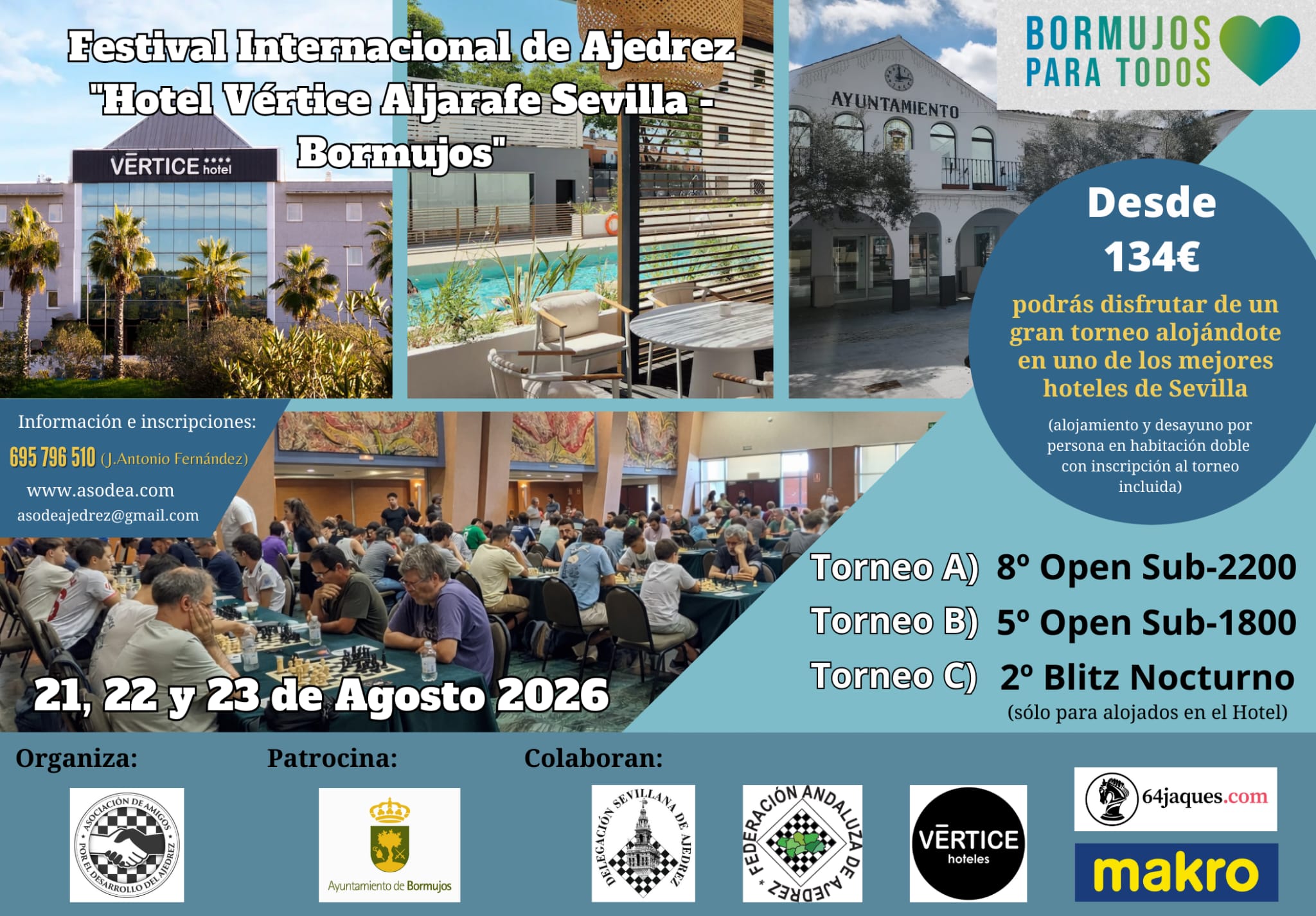 8 Open Internacional Sub2200 Hotel Vertice Sevilla Bormujos - Torneo A