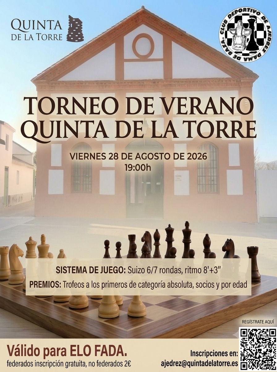Torneo de Verano Quinta de La Torre 2026