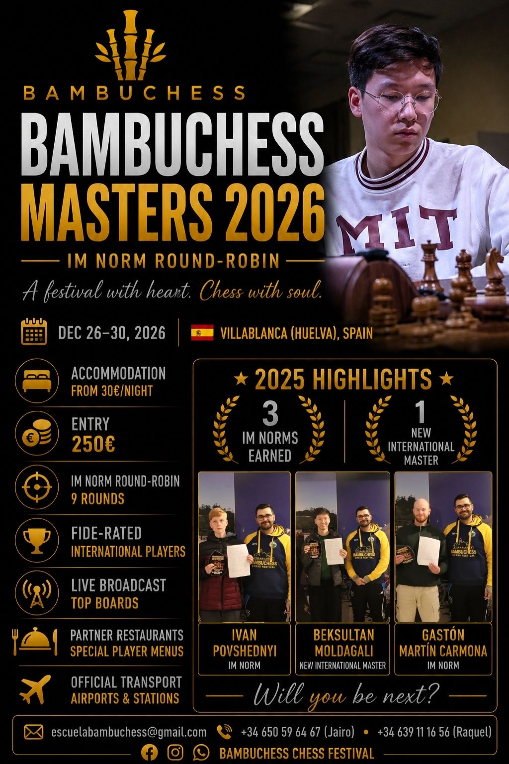 VI Bambuchess Chess Festival - Masters