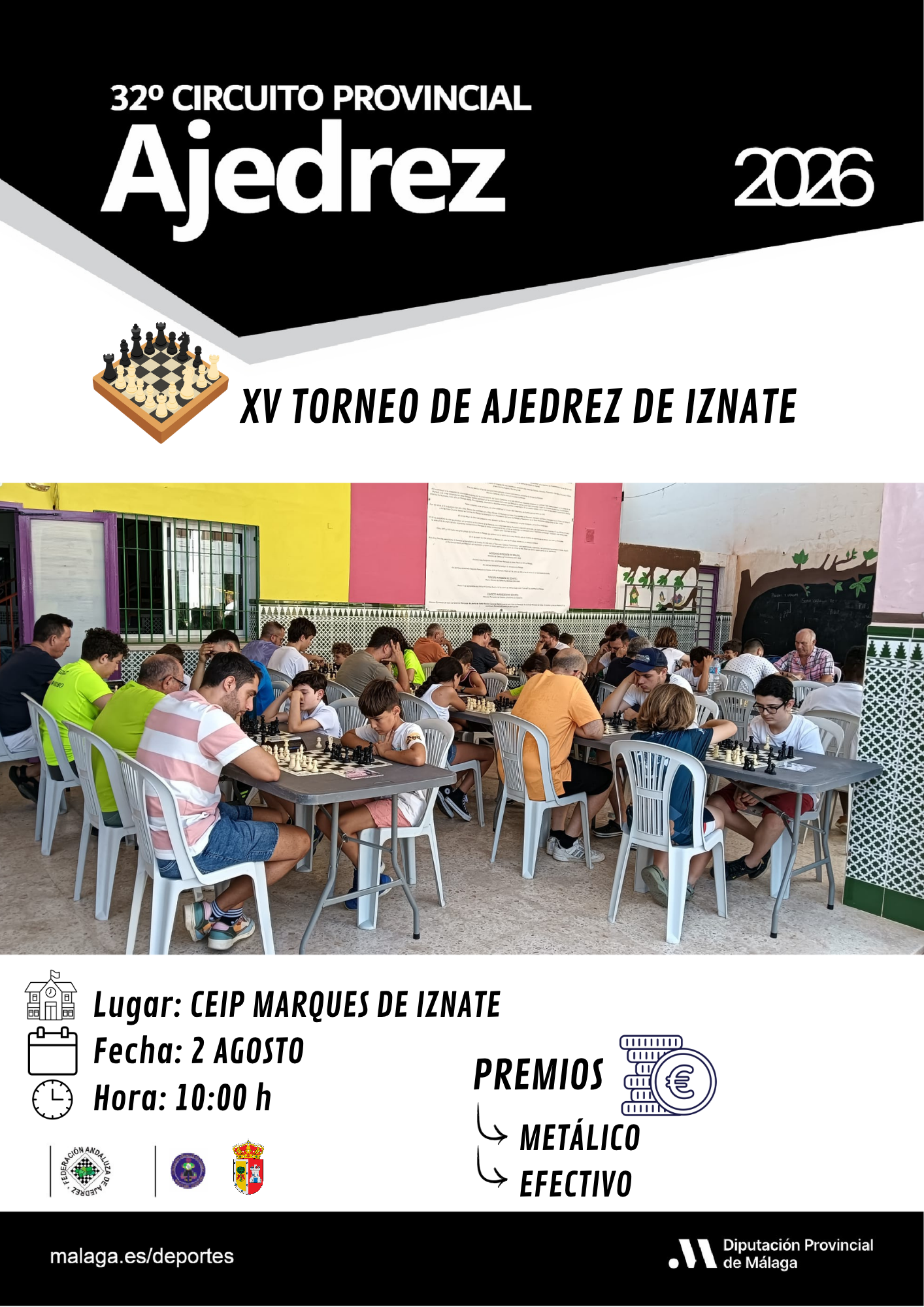 XV TORNEO DE AJEDREZ DE IZNATE