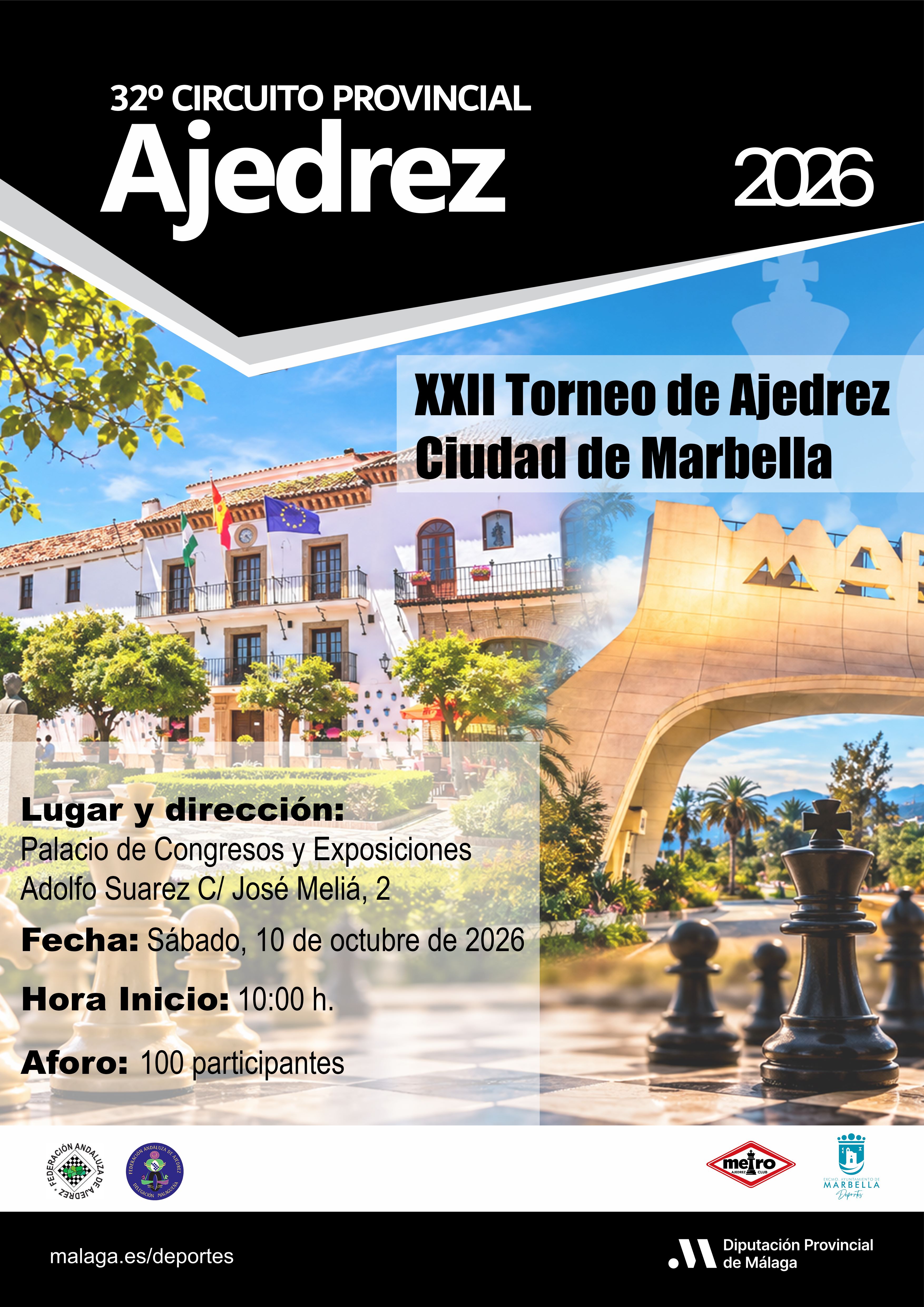 XXII TORNEO DE AJEDREZ CIUDAD DE MARBELLA