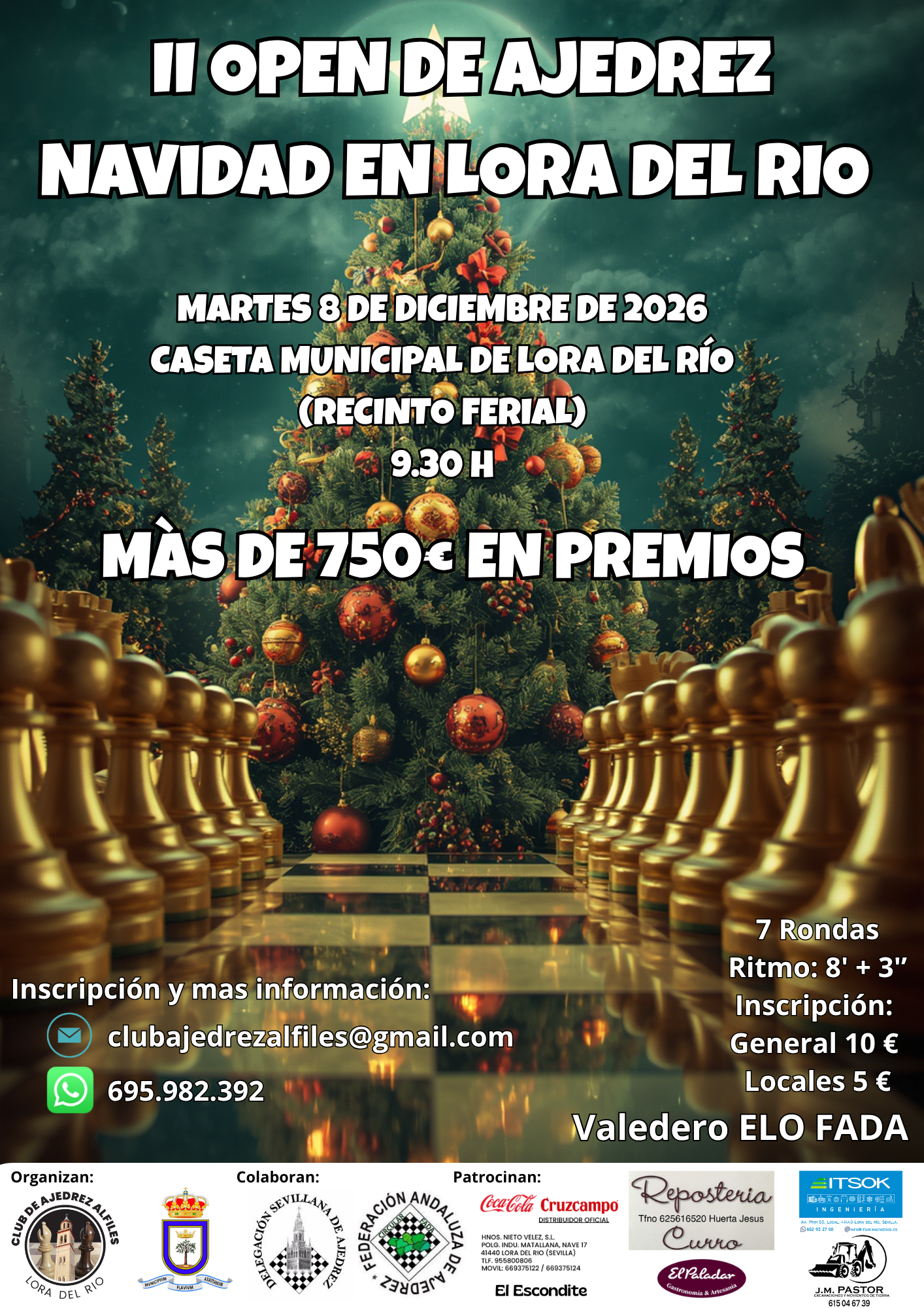 II Open de Ajedrez Navidad en Lora del Rio