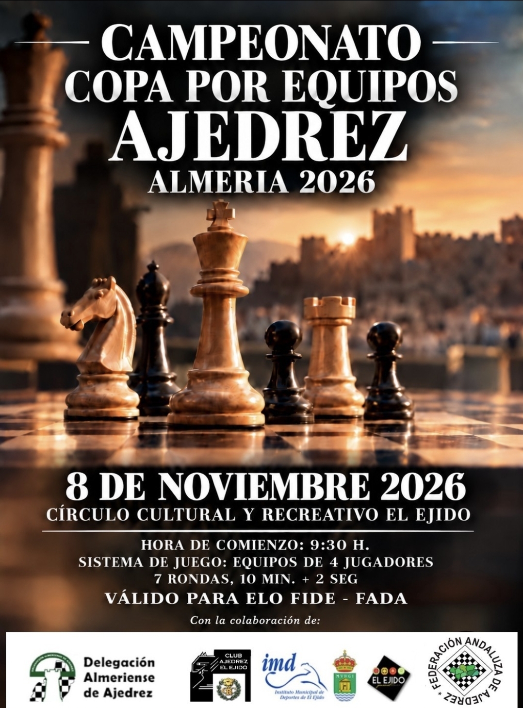 Copa de Almería de Ajedrez rápido 2026