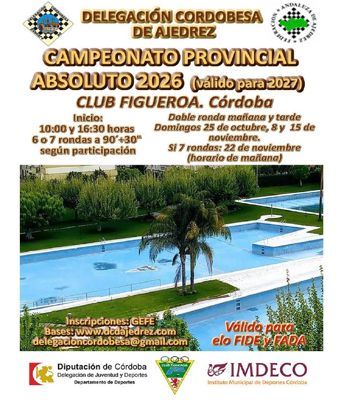 Campeonato Provincial Absoluto 2026